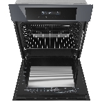 Шкаф духовой электрический Maunfeld AEOD60103G1, 60л, дверца с 3 стеклами, графит, фото22