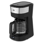 Кофеварка капельная BQ CM1000 черный-стальной, исп. кофе - молотый, 1.2 л, 900 Вт., фото6