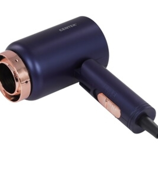 Фен Centek CT-2202 синий, 1600 Вт, компактный, ионизация