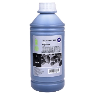 Чернила Cactus CS-EPT6641-1000 черный 1000 мл для Epson L100/L110/L120/L132/L200/L210/L222/L300/L312/L350/L355/L362/L366/L456/L550/L555/L566/L1300