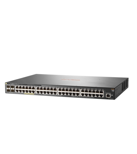 Коммутатор HPE Aruba 2930F 24G 4SFP+, 24×1 Гбит/с + 4×10 Гбит/с SFP+, управляемый
