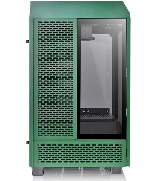 Компьютерный корпус Thermaltake The Tower 100 Racing Green без БП miniITX 1x120мм 3x140мм 2xUSB 3.0 audio bott PSU