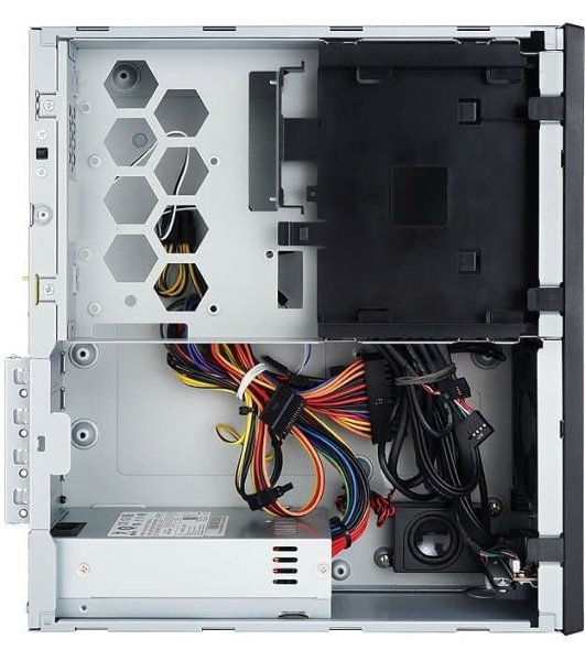 Компьютерный корпус Slim Desktop INWIN CJ708BL IP-S265AU7-2 80plus Bronze, U3*2+U2*2+A(HD)+TYPE 3.1C + FAN 80*15мм + intrusion switch INWIN Slim Case