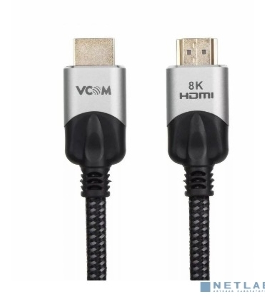 Кабель VCOM CG865-1.5M HDMI 19M/M,ver. 2.1, 8K@60 Hz 1 м VCOM CG865-1.5M
