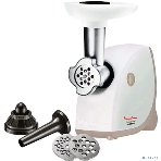 Мясорубка электрическая Moulinex ME461132 белый, 1600 Вт, 2.0 кг/мин, защита от перегрузки, насадки - 4, фото2