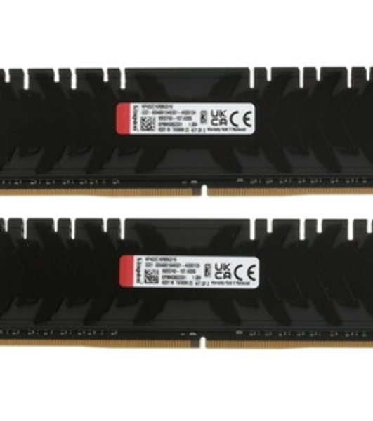 Оперативная память Kingston Fury Renegade, DDR4, 16GB (2x8GB), 3600MHz, CL16, DIMM, с радиаторами, серый/черный
