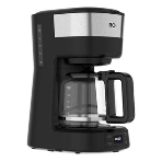 Кофеварка капельная BQ CM1000 черный-стальной, исп. кофе - молотый, 1.2 л, 900 Вт., фото5