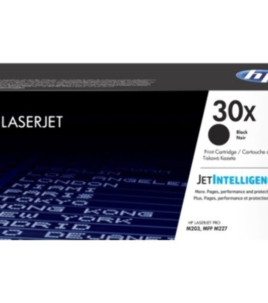 Картридж лазерный HP 30X черный для LJ Pro M203/M227 (3500 стр.)