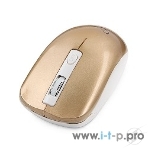 Мышь беспроводная Gembird MUSW-400-G золотой, 1600 dpi, радиоканал, USB, кнопки - 4, фото2