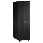 Шкаф коммутационный Lanmaster (TWT-CBB-42U-6X10-P1) 42U 600x1000 мм пер. дв. перфор. задн. дв. перфор. 2-хст. 2 бок. пан. 800 кг черный IP20, фото6