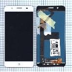 Дисплей для ZTE Blade A610 Plus белый, фото2