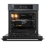 Шкаф духовой электрический Maunfeld AEOD60103G1, 60л, дверца с 3 стеклами, графит, фото20