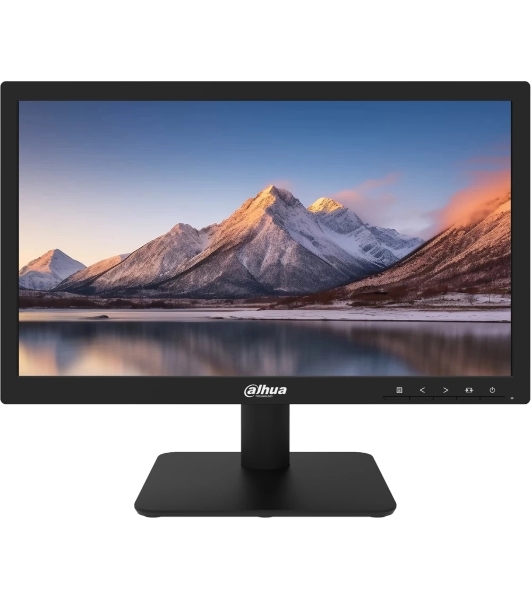 Монитор 19.5' Dahua DHI-LM19-L200N TN 1600x900, 75 Гц, 5 мс, 16:9, 250 кд/м², 1xHDMI, 1xVGA, черный