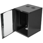 Шкаф настенный Lanmaster Next TWT-CBWNG-15U-6X6-BK 15U 550x600мм пер.дв.стекл съемные бок.пан. 60кг черный, фото4