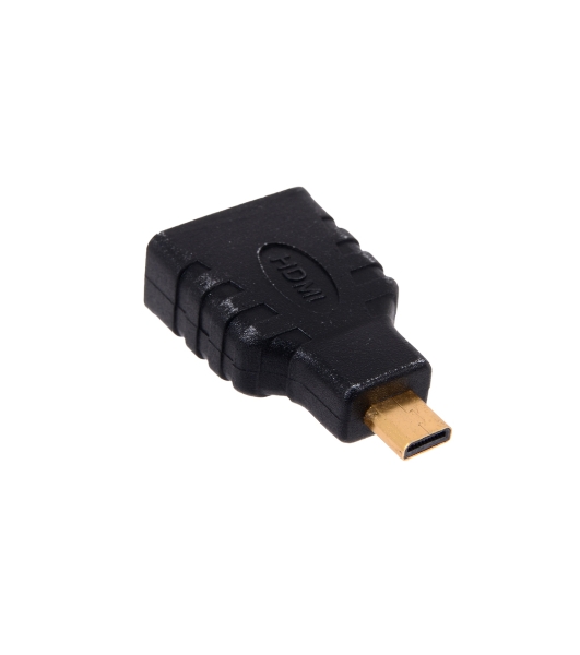 Переходник Gembird Переходник HDMI-microHDMI 19F/19M, золотые разъемы, пакет