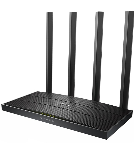 Роутер беспроводной TP-Link Archer C80 AC1900 10/100/1000BASE-TX черный