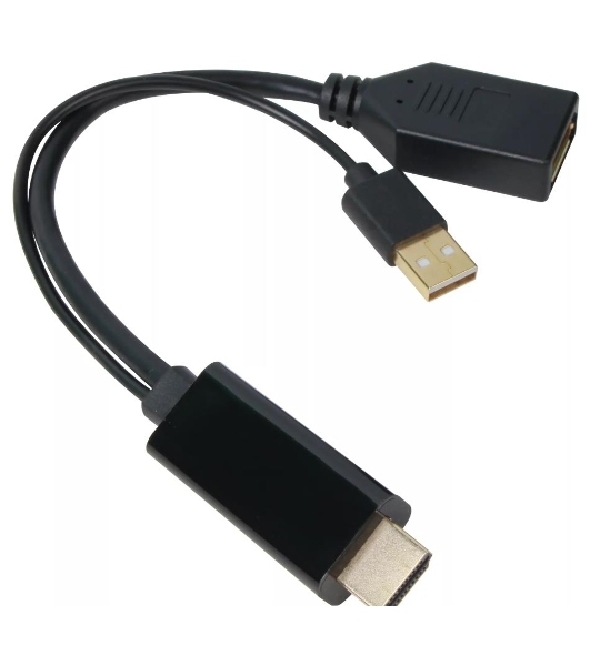 Адаптер USB TO DP(F) CG599E-0.15M 4K*60HZ VCOM