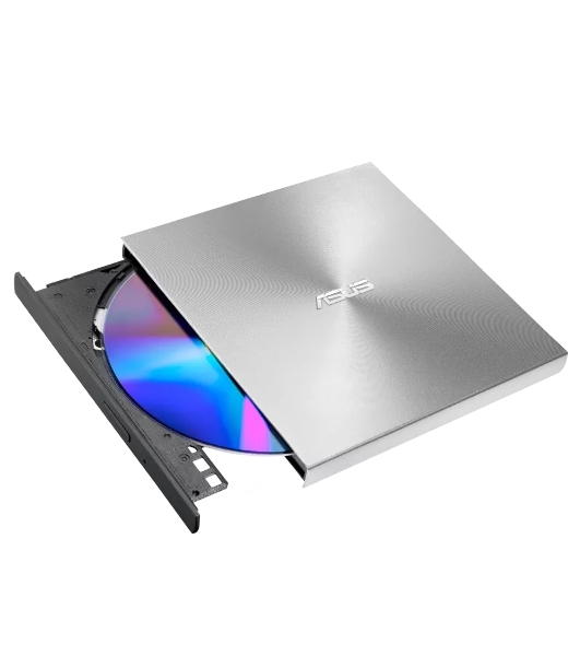 Оптический привод DVD-RW Asus SDRW-08U8M-U серебристый USB slim ultra slim M-Disk Mac внешний RTL