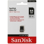Флешка USB Sandisk 64Gb ULTRA FIT SDCZ430-064G-G46 USB3.1 черный, фото10
