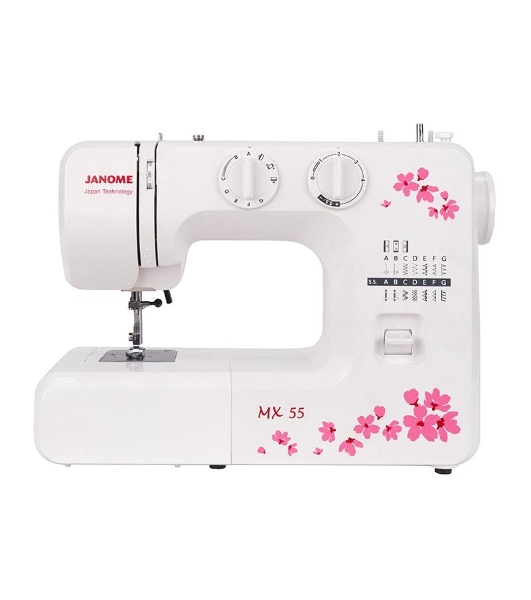 Швейная машина Janome MX 55 белый