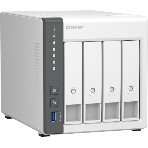 Сетевое хранилище SMB QNAP TS-433-4G NAS 4 HDD trays. ARM 4-core Cortex-A55 2.0GHz, ram 4 Gb (max), 1x1GbE, 1x2.5GbE, 2xUSB 2.0 port,1xUSB 3.2 Gen 1, фото6