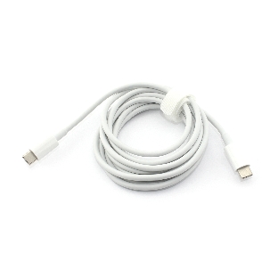 Кабель для зарядки Type-C - Type-C 2m. 100W белый OEM