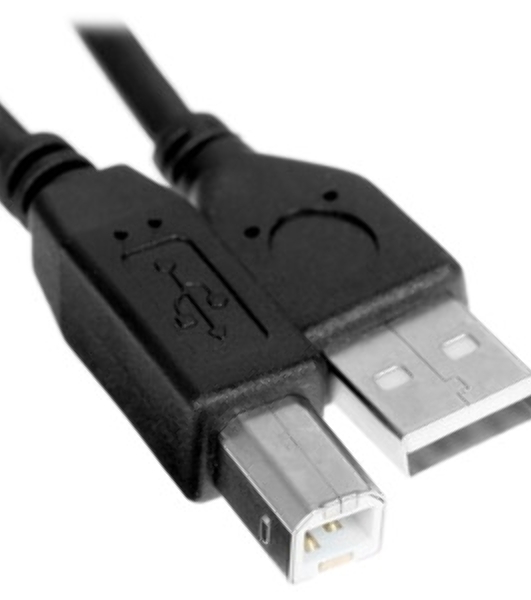 Кабель USB2.0 Cablexpert CCF-USB2-AMBM-TR-15, AM/BM, медь, двойн.экран, фер.кольцо, Pro, 4.5м, прозрач, пакет