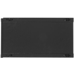 Шкаф настенный Lanmaster Next TWT-CBWNG-6U-6X6-BK 6U 550x600мм пер.дв.стекл съемные бок.пан. 60кг черный, фото5