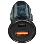 Автомобильное зарядное устройство Maxvi CCM-MS603PD 43W 6A (USB + Type-C, QC3.0 PD3.0) черный, фото8