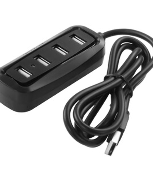USB-концентратор Vention VAS-J43-B100, USB 2.0, USB 4 порта, USB
