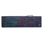 Клавиатура Oklick 420MRL проводная, USB Type-A, чёрный, фото2