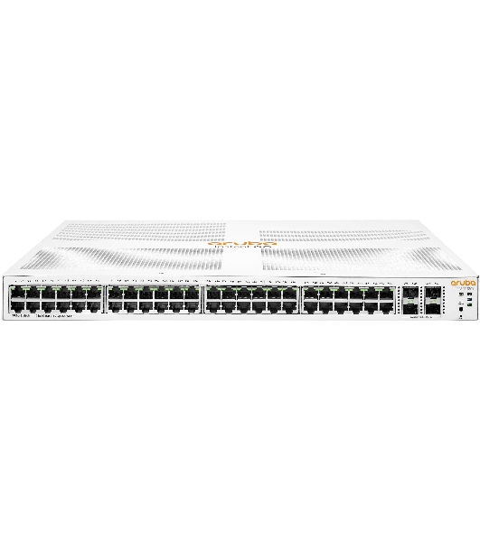 Коммутатор HPE Aruba IOn 1930 48G 4SFP+, 48×1 Гбит/с + 4×10 Гбит/с SFP+, настраиваемый