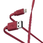 Кабель Hama 00187233 Lightning USB A(m) 1м красный, фото 1
