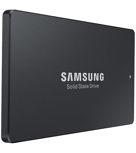 Накопитель SSD Samsung PM1643a, 3.84Tb, SAS 12Gb/s, 2.5', R/W 2100/2000
