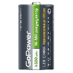 Аккумулятор бытовой GoPower HR14 C BL2 NI-MH 4500mAh блистер (2 шт.), фото4