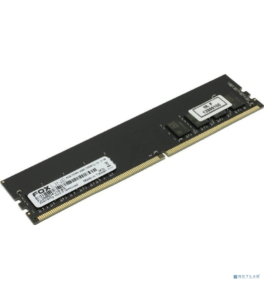 Оперативная память Foxline, DDR4, 8GB (1x8 GB), 2666 MHz, CL19