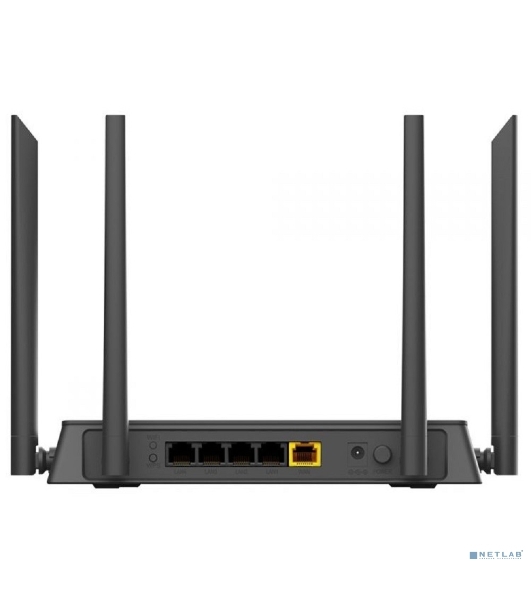 Маршрутизатор беспроводной D-Link DIR-841/RU/A1B, Wireless AC1200 Dual-Band Router with 1 10/100/1000Base-T WAN port and 410/100Base-TX LAN ports.802.11b/g/n compatible, 802.11AC up to 866Mbps,1 10/100/1000Base-T WAN port, 4