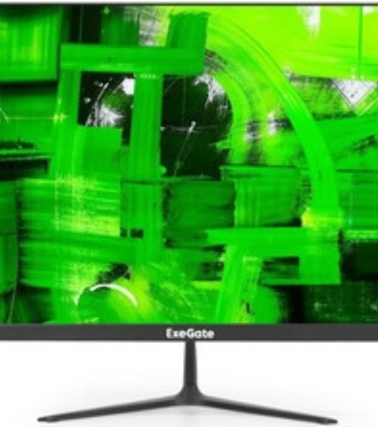 Монитор 23.8' ExeGate ProSmart EV2407A VA 1920x1080, 75 Гц, 5 мс, 16:9, 280 кд/м2, 1xHDMI, 1xVGA, 1x3.5 мм, черный