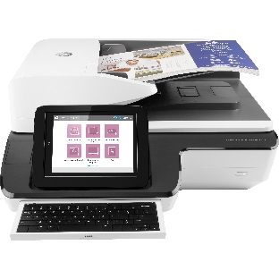 Сканер HP Scanjet Enterprise Flow N9120 fn2 Flatbed Scanner (A3,600x600 dpi,24 bit, USB,ADF 200 sheets, 120ppm A4, Duplex, 1y warr, replace L2683B)