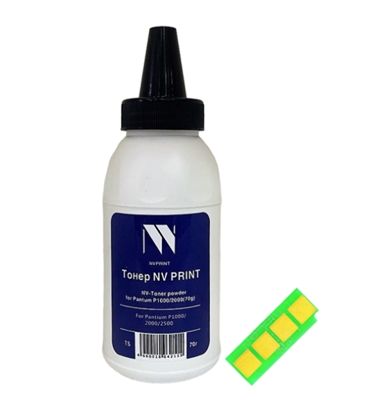 Заправочный комплект NVPrint для Pantum PC-212EV P2203/P2502/M6502/M6552 (тонер + безлимитный чип)
