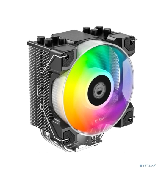 Кулер ID-Cooling SE-214-XT DF ARGB черный 120мм алюминий/медь 1500rpm 27db 4-pin 180W 150мм