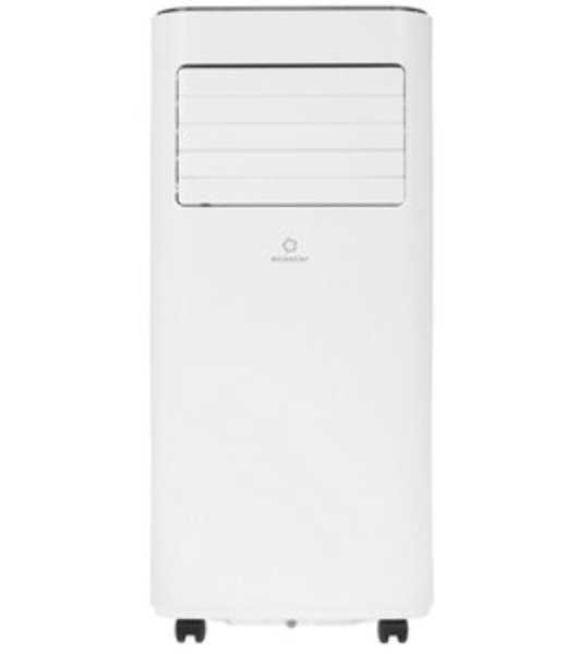 Кондиционер мобильный ECOSTAR KV-DS05CH-E 5000 BTU, 15 м², 52/53 дБ, охлаждение, осушение, белый