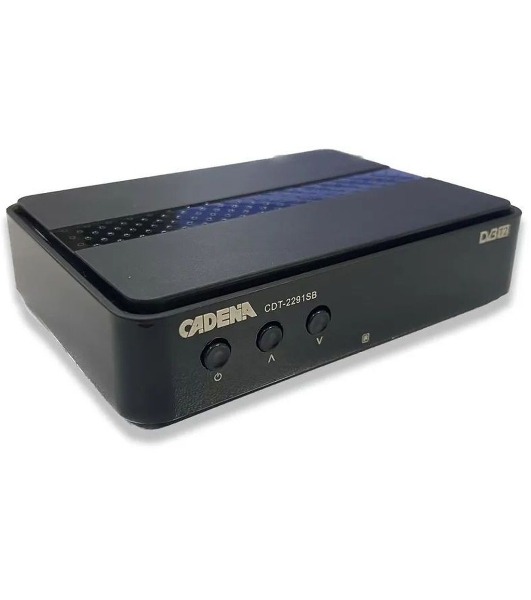 Приставка для цифрового ТВ Cadena CDT-2291SB черный, DVB-T2, DVB-T, HDMI, USB 2.0