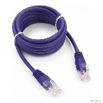 Патч-корд UTP Cablexpert cat.5e, 2м, литой, многожильный, фиолетовый, фото4