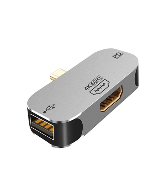 Адаптер Type-C на HDMI + USB + PD