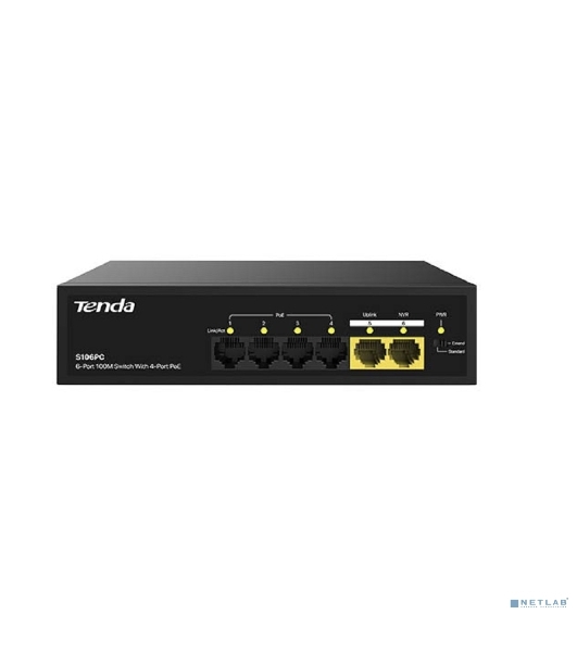 Коммутатор Tenda S106PC 6PORT 100M