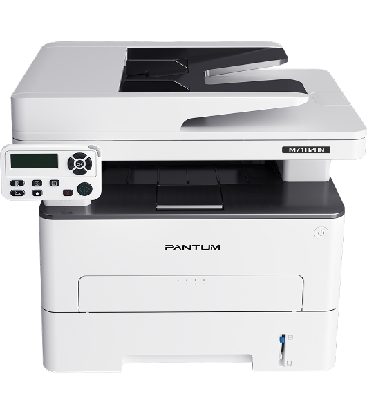 МФУ лазерное Pantum M7102DN, A4, ч/б, печ. до 33 стр/мин., скан. до 24 стр/мин., 1200x1200dpi, USB, RJ-45, проектная модель