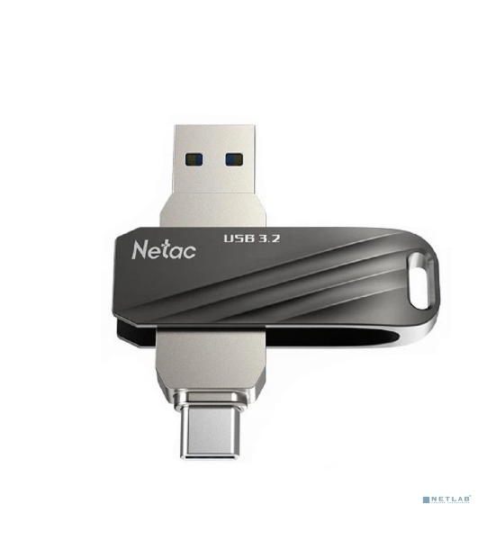 Флешка USB Netac US11 128Gb USB 3.0+TypeC Dual Flash