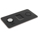 Беспроводное зарядное устройство Satechi ST-X3TWCPM Trio Wireless Charging Pad для телефона, часов и наушников серый космос, фото8