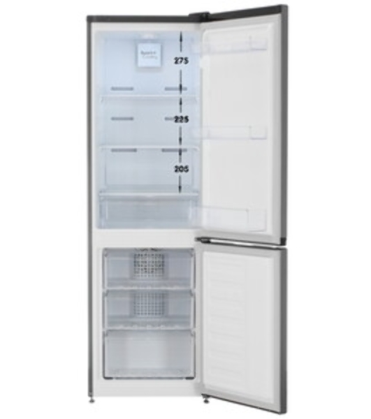 Холодильник Beko B1RCNK272G серый, двухкамерный 163/76л морозилка снизу, No Frost
